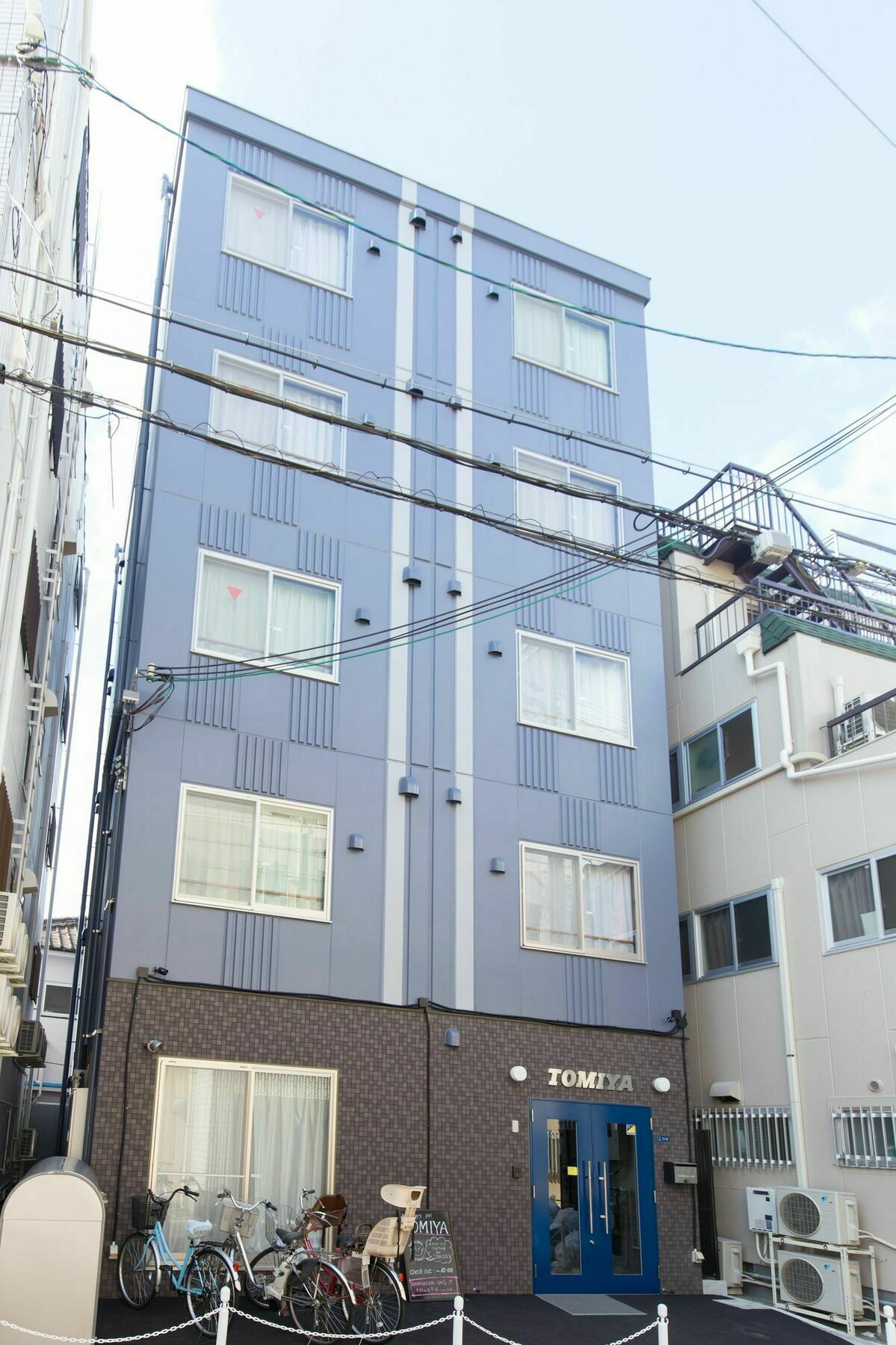 Tomiya Aparthotel Osaka Bagian luar foto